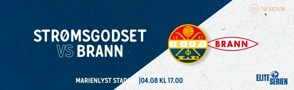 Strømsgodset - brann 4. juni kl. 17:00