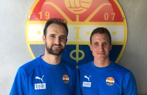 Vítor Gazimba og Kjetil Lundebakken