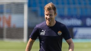 Petter Vaagan Moen på trening