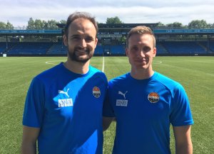 Vítor Gazimba og Kjetil Lundebakken