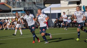 Marcus Pedersen med kveldens første