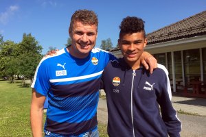 Noah Holm og Jostein Flo