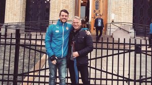 Ole Tobias Mehn Andersen og Simon Fordham