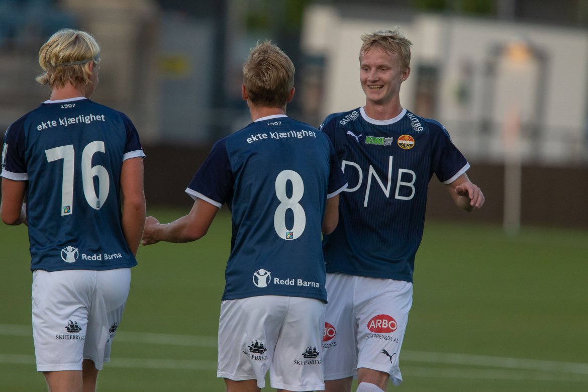 Fra venstre: Mathias Gulliksen, Johan Hove og Arnar Gudjonsson