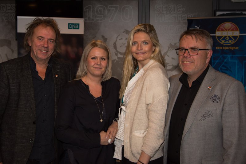 Fra venstre: Rune Marthinsen, Linn Lolland, Tina Wesselsen og Dag Lindseth Andersen
