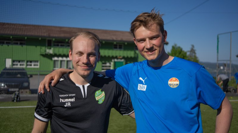 Jørgen Røgeberg og Eirik Fossen