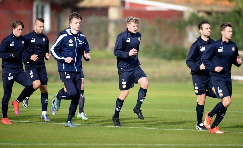 Fra leiren i La Manga sist vinter.