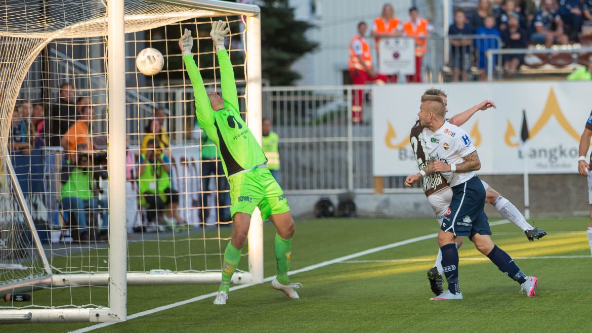 Forn er sjanseløs på avslutningen fra Marcus Pedersen