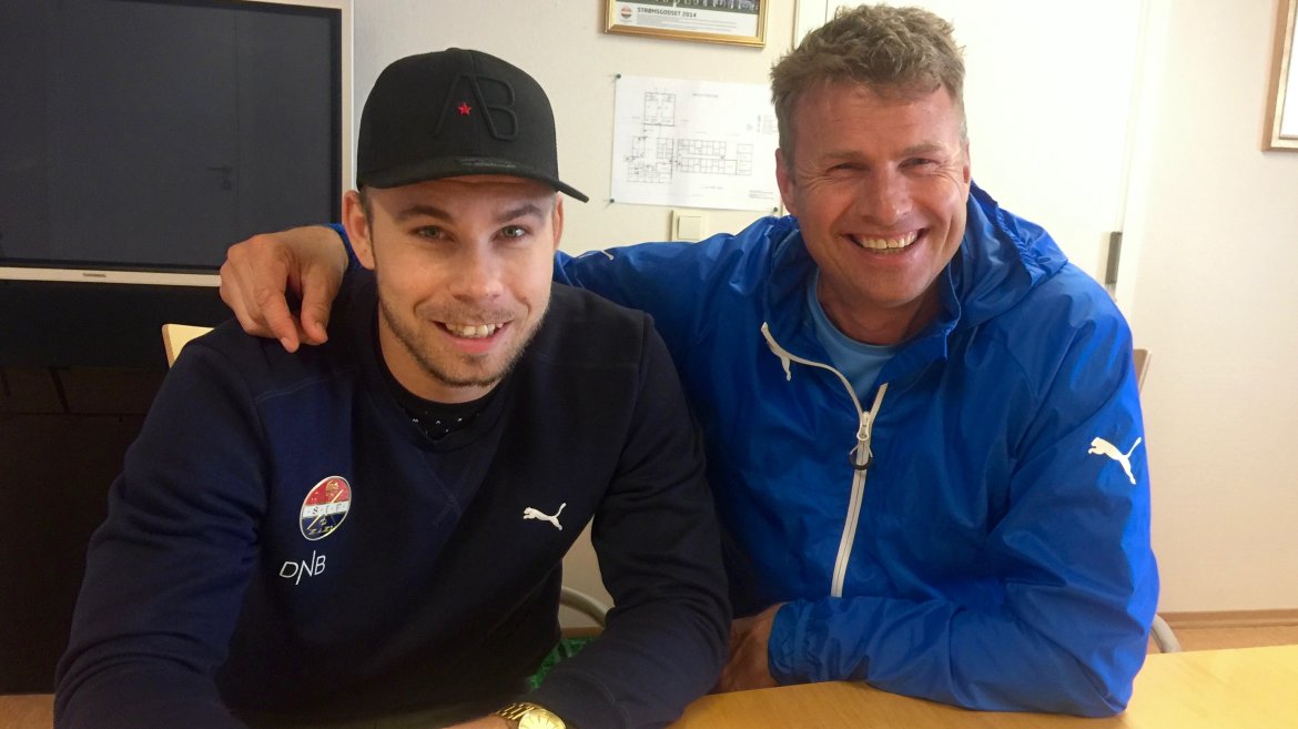 Marcus Pedersen og Jostein Flo