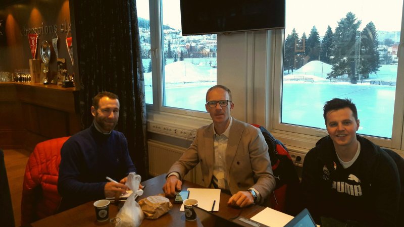 Alexander Aas, Peter Kovacs og Marius Hoel skal bruke all sin erfaring og kompetanse på våre største talenter.