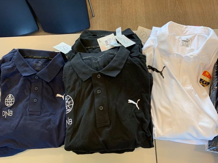 Diverse piqe-trøyer 75,-