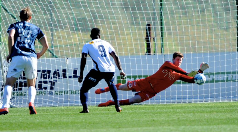 Morten Sætra holdt nullen mot Stabæk.