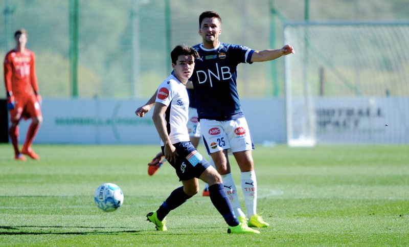 Stian Ringstad var mye involvert på ball mot Stabæk.