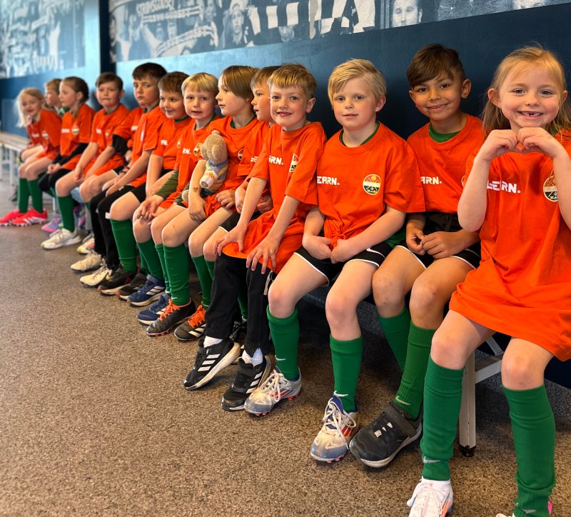 Drammen Strong som maskoter mot Kristiansund