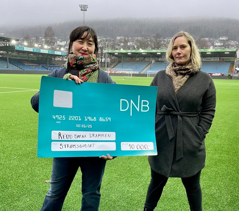 Rina K. Yamamoto og Anja Hansen fra Redd Barna