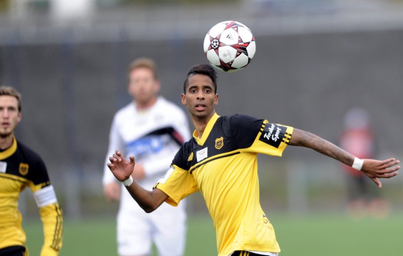 Pelle i aksjon for Bærum. Foto: Digitalsport