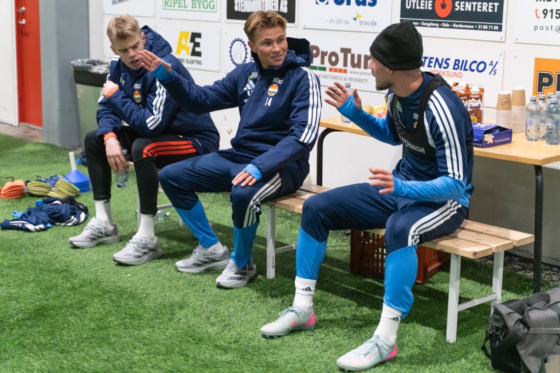 Bilde av Tobias Bjørnstad, Simo Lampinen-Skaug og Kreshnik Krasniqi.