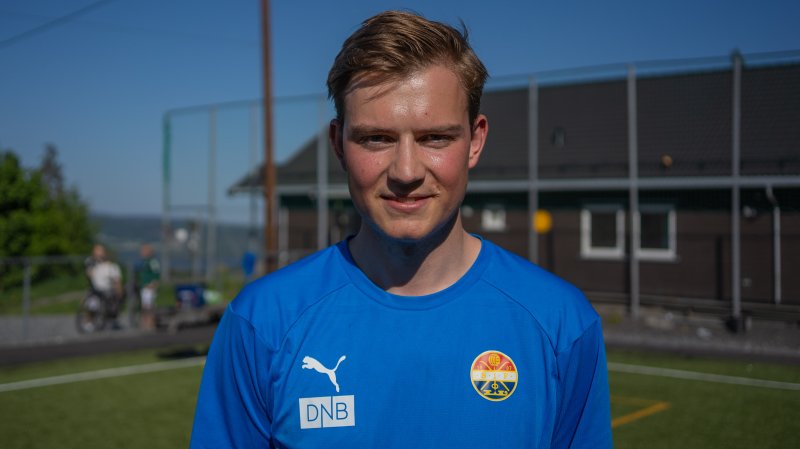 Eirik Fossen (bildet) gjør en meget god jobb i Godsetakademiet sammen med Tobias Torgersen og Espen Elvemo. Førstkommende søndag leder Fossen Godset G16 borte mot Vålerenga.